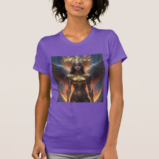 Camiseta Deusa Grega Athena T-Shirt Design