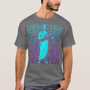 Camiseta Deusa Grega do Demeter Relatório de mitologia Greg
