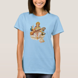 Camiseta Deusa Hindu Saraswati, Tshirt