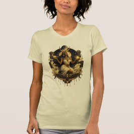 CAMISETA DEUSA LUNAR EGÍPCIA