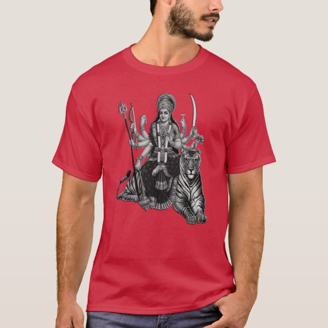 Camiseta Deusa Mãe retro vintage (Frente)