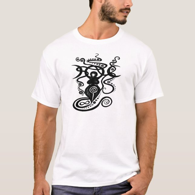 Camiseta Deusa místico 1 (Frente)