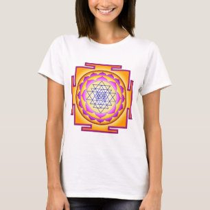 Camiseta Deusa Shri Lalitha Tripura Sundari de Sri Chakra