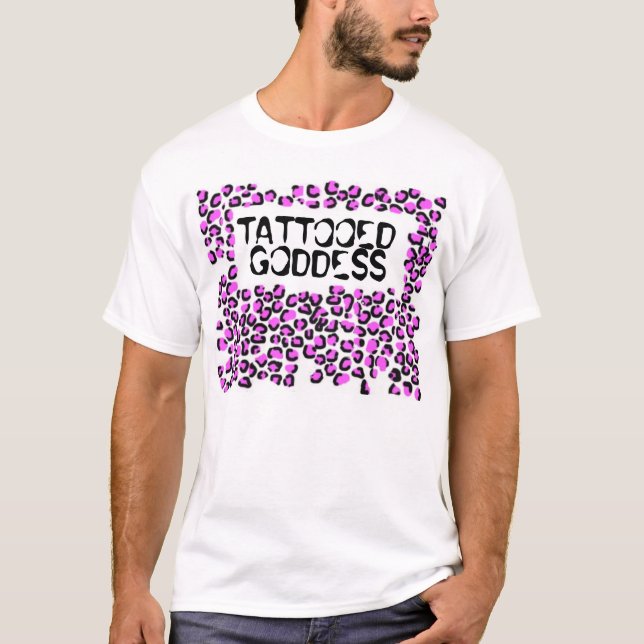 Camiseta deusa tattooed (Frente)