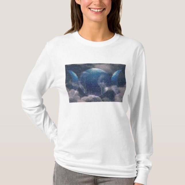 Camiseta Deusa tripla (Frente)