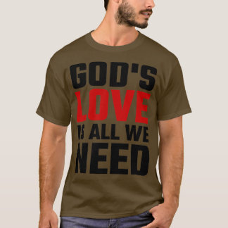 Camiseta Deuses Amor É Tudo Que Precisamos