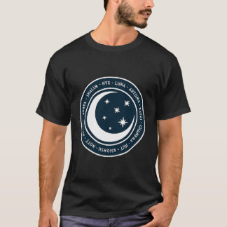Camiseta Deuses Antigos E Deusas Da Noite E Da Lua
