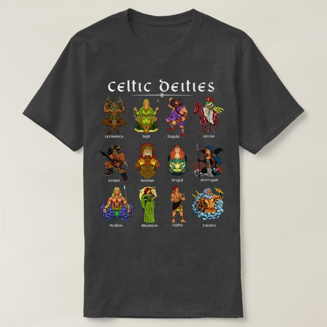 Camiseta Deuses da mitologia Celta (Frente do Design)