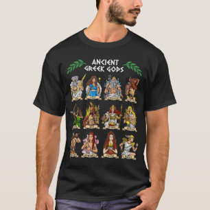 Camiseta Deuses da mitologia grega Camisa-Grécia antiga