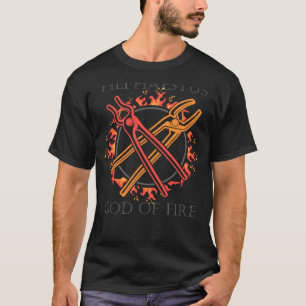 Camiseta Deuses de Olimpo ou Hefesto Deus de Fogo ou Antigo