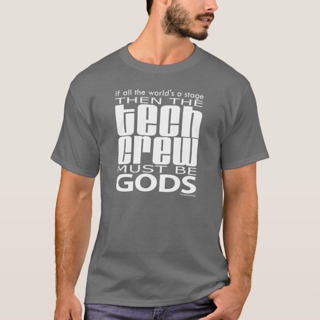 Camiseta Deuses do grupo da tecnologia (Frente)