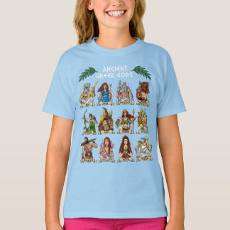 Camiseta Deuses gregos antigos