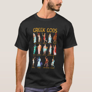 Camiseta Deuses Gregos Mitologia Grega Antiga Mito Grego