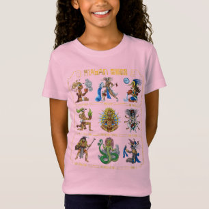 Camiseta Deuses maias antigos