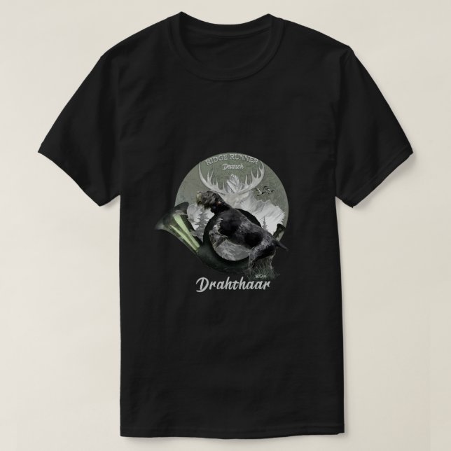 Camiseta Deutsch Drahthaar (Frente do Design)
