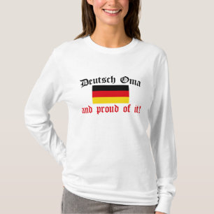 Camiseta Deutsch orgulhoso Oma