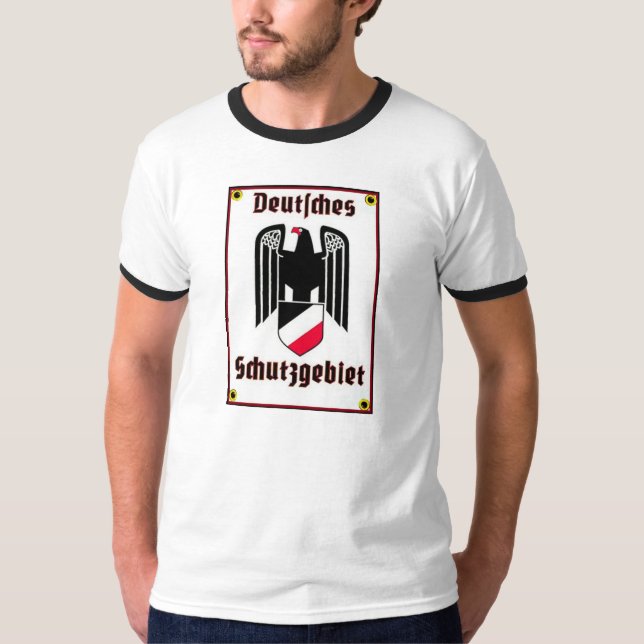 Camiseta Deutsches Schutzgebiet (Frente)