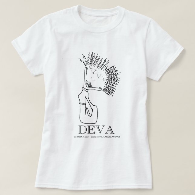 CAMISETA DEVA (Frente do Design)