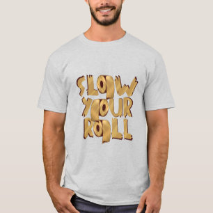 Camiseta Devagar o Design de Memória de Papel da Ferrament