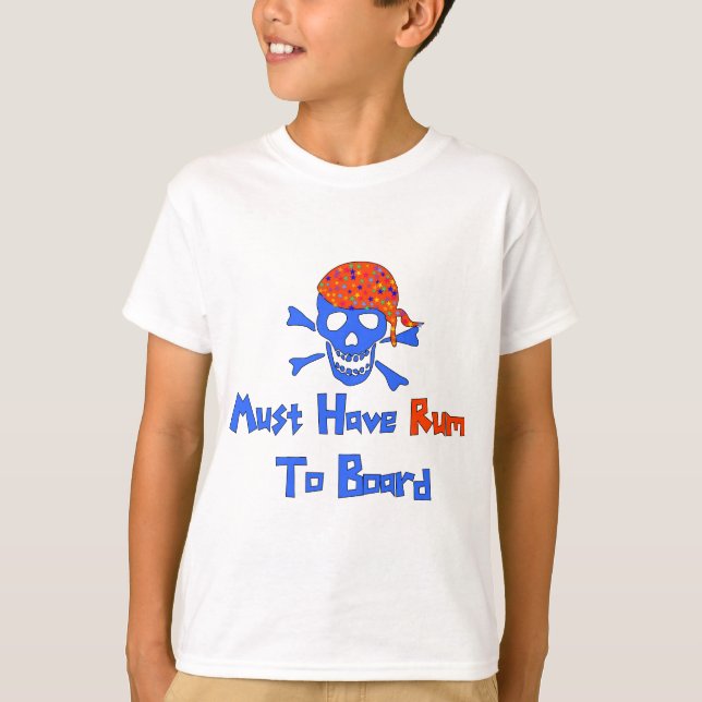 Camiseta Deve comer o rum (Frente)
