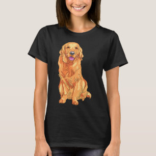 Camiseta Deve Ter Laboratórios De Labrador Laranja Cute