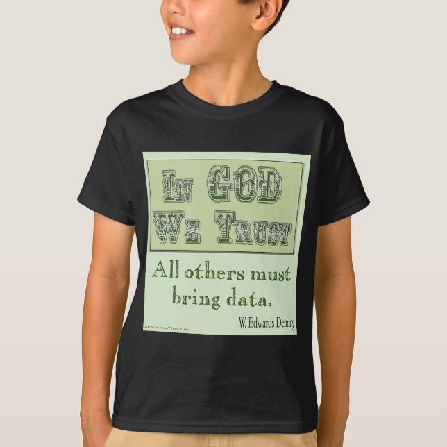 Camiseta Deve Trazer Dados (Frente)