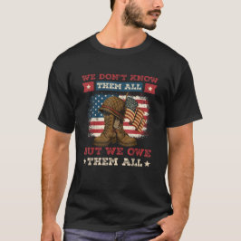Camiseta Devemos-Lhes Todos Os Veteranos Dia De Memória