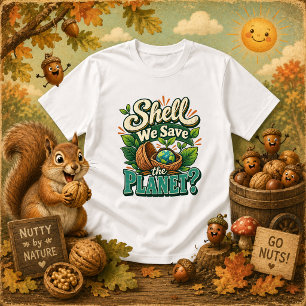 Camiseta Devemos Salvar o Planeta citação engraçada sobre a