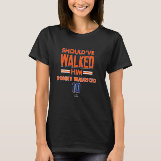 Camiseta Deveria ter Andado com Ele Ronny Mauricio Beisebol