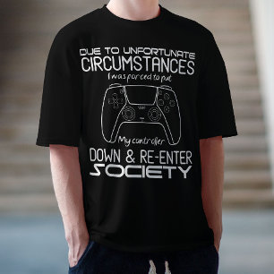 Camiseta Devido A Circunstâncias Infelizes, Jogos Legal