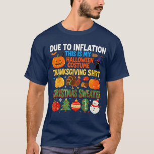 Camiseta Devido à Inflação, Este é o Meu Halloween - modern