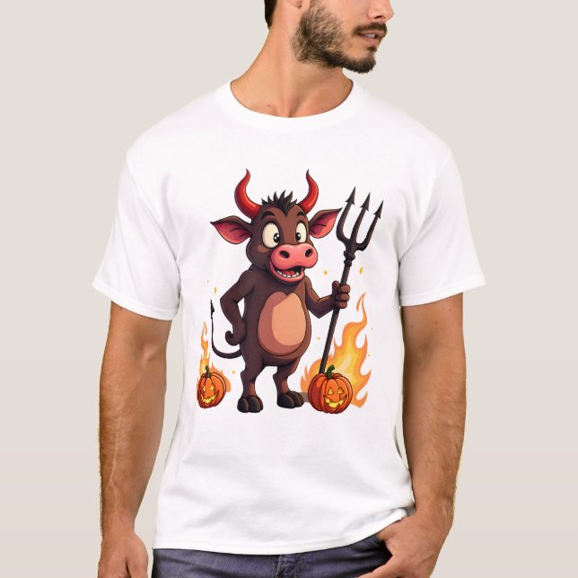 Camiseta Devil Cow Mischief (Frente)