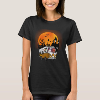 Camiseta Devil Ghost Skeleton Dracula Grim Reaper Halloween
