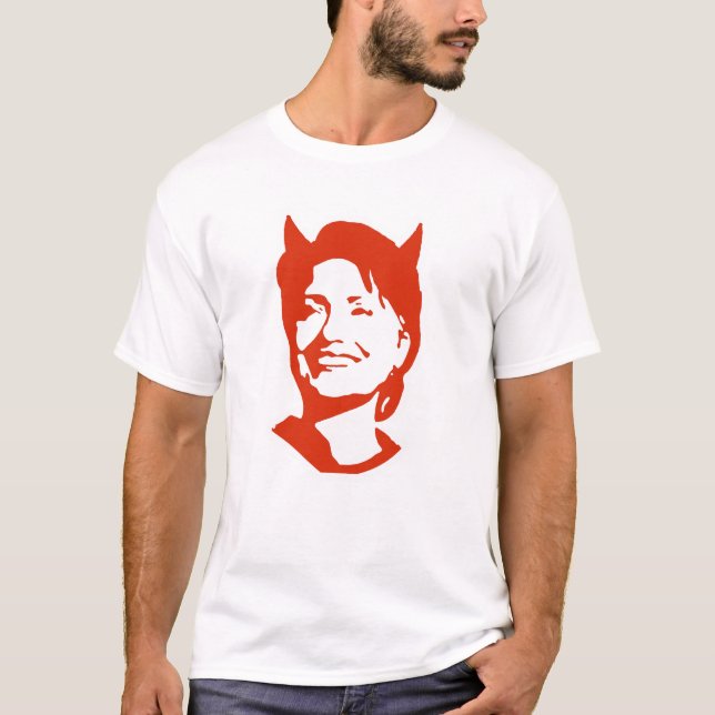 Camiseta devil_hillary (Frente)