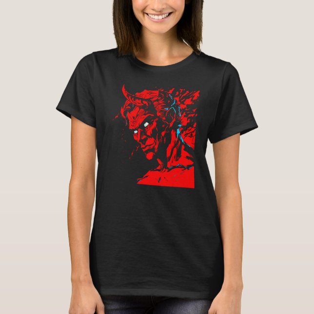 Camiseta Devil Red Demon Belphegor (Frente)