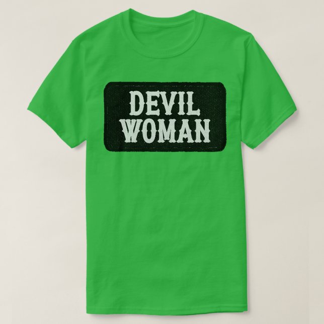 CAMISETA DEVIL WOMAN (Frente do Design)