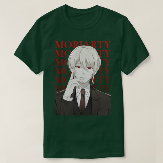 Camiseta Devilish Eyes Yuukoku no Moriarty Moriarty (Frente do Design)