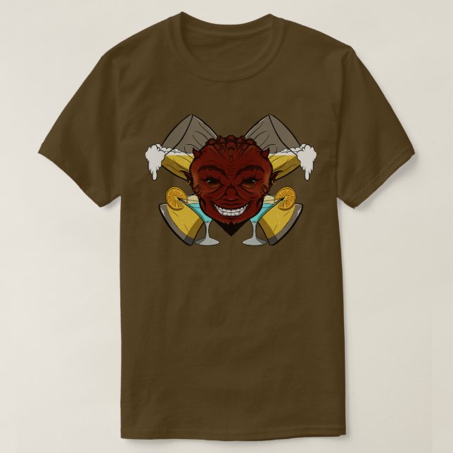 Camiseta Devils Bartender sem legenda (Frente do Design)
