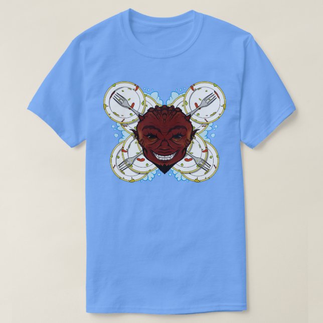 Camiseta Devils Dishwasher sem legenda (Frente do Design)