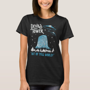 Camiseta Devils Torre Monumento Nacional Fora deste Mundo!