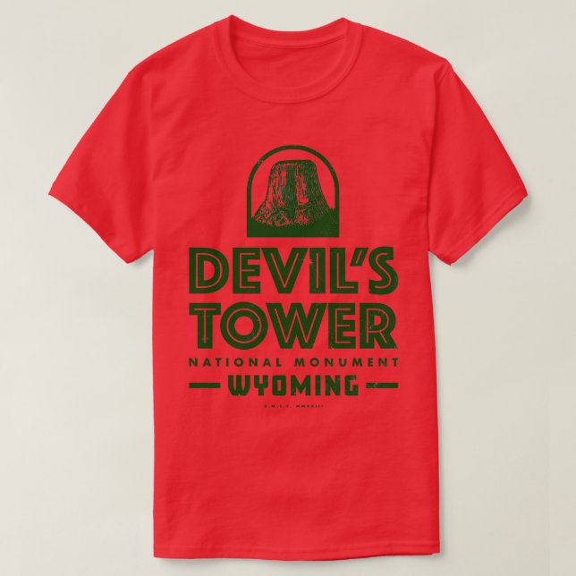 Camiseta Devils Torre Nacional Verde (Frente do Design)