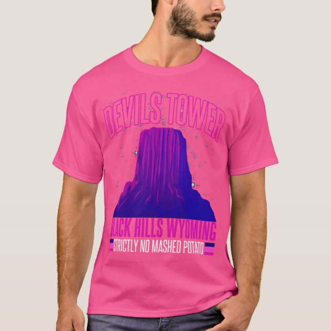 Camiseta Devils Tower Colinas Negras Wyoming (Frente)