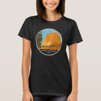 Devils Tower National Monument Wyoming Vintage T-S