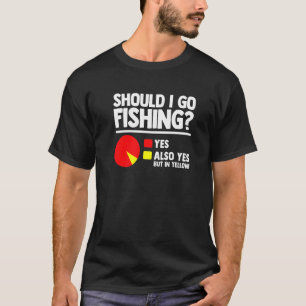 Camiseta Devo Ir Pescar Sim Pescador Hobby Vara de Pescar C