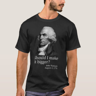 Camiseta Devo Torná-lo Maior John Hancock 4 de Julho