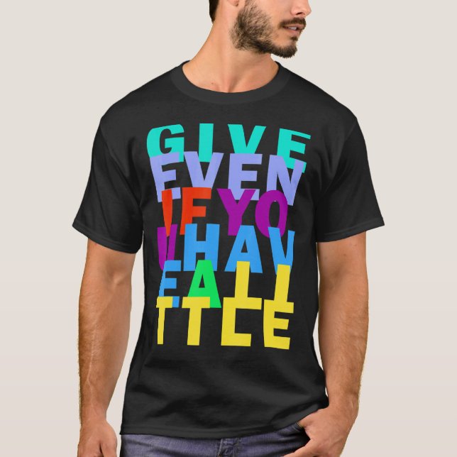 Camiseta Devolvendo gentileza Buda Rainbow Inspiracional (Frente)
