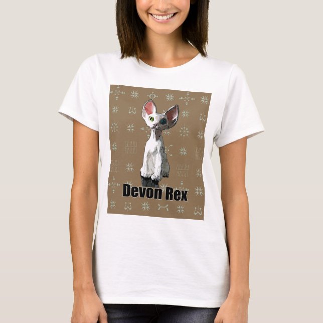 Camiseta Devon branco Rex (Frente)