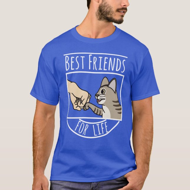 Camiseta Devon Re Cat Melhores Amigos Para O Retrovisor De  (Frente)