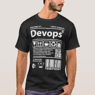 Camiseta Devops Barcode Classic T-Shirt