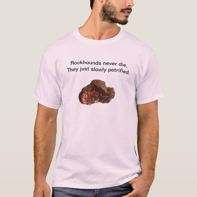 Camiseta Devotado a Rockhounders pelo mundo inteiro! (Frente)